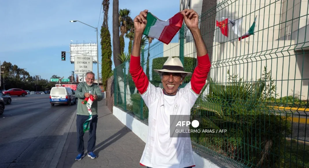 Iran super fans cheer on team despite war