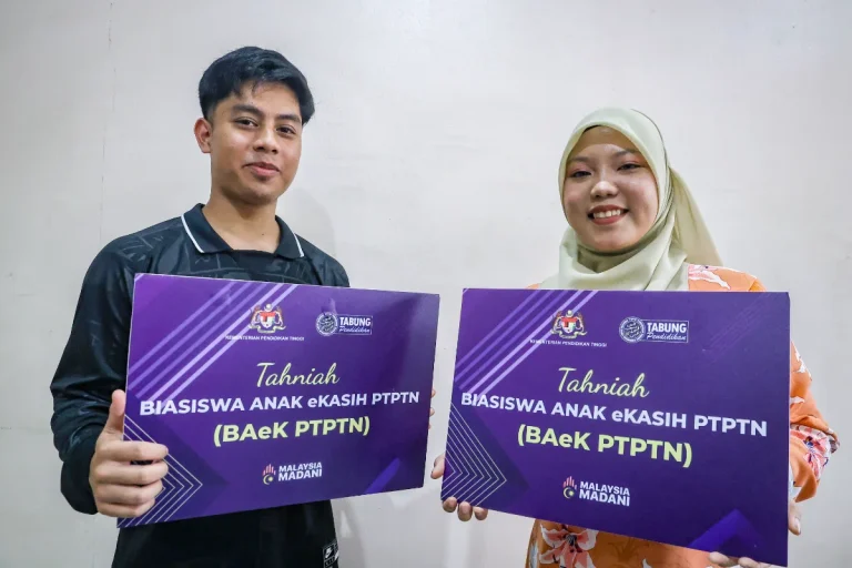 PTPTN BAeK scholarship expanded to benefit 10,000 students