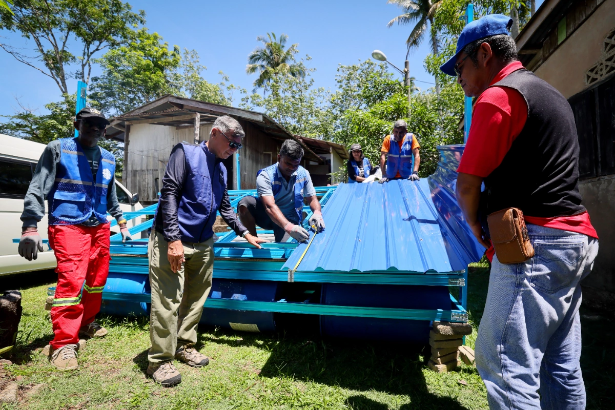 KDRN builds 20 rafts for Kelantan flood-prone residents