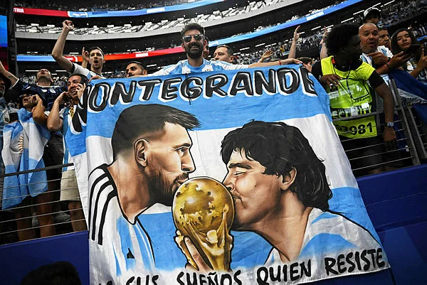 Messi and maradona World Cup exploits of Maradona and Messi have Argentina fans in raptures