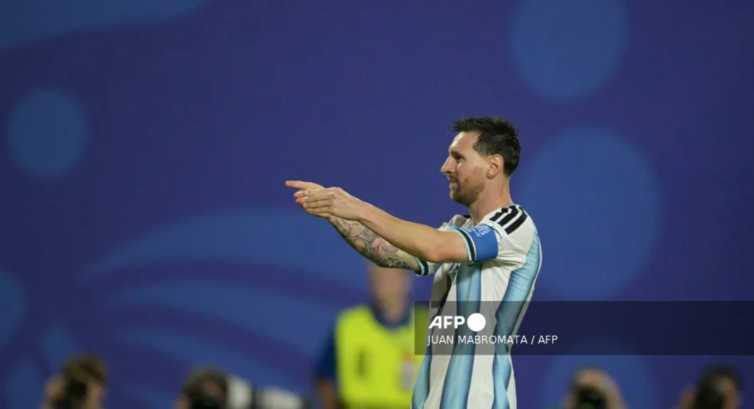 Messi marks 200th Argentina appearance with World Cup hat-trick against Algeria