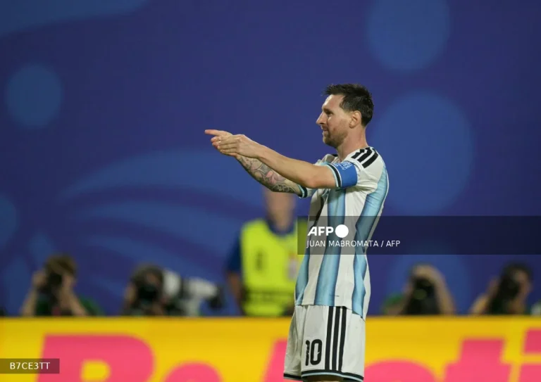 Messi marks 200th Argentina appearance with World Cup hat-trick against Algeria