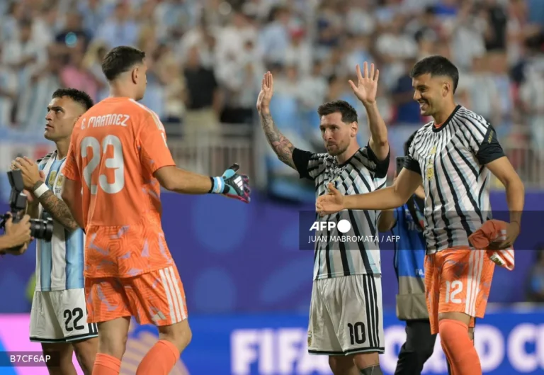 Messi salutes 'beautiful moment' after tying World Cup goals record