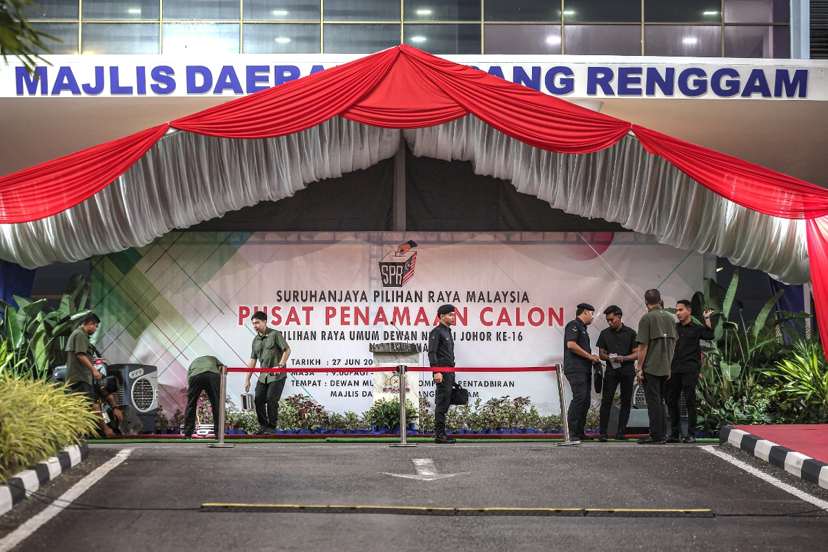 Johor state election kicks off with nomination day
