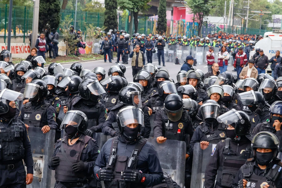 Protesters back at Mexico's Azteca stadium on eve of World Cup