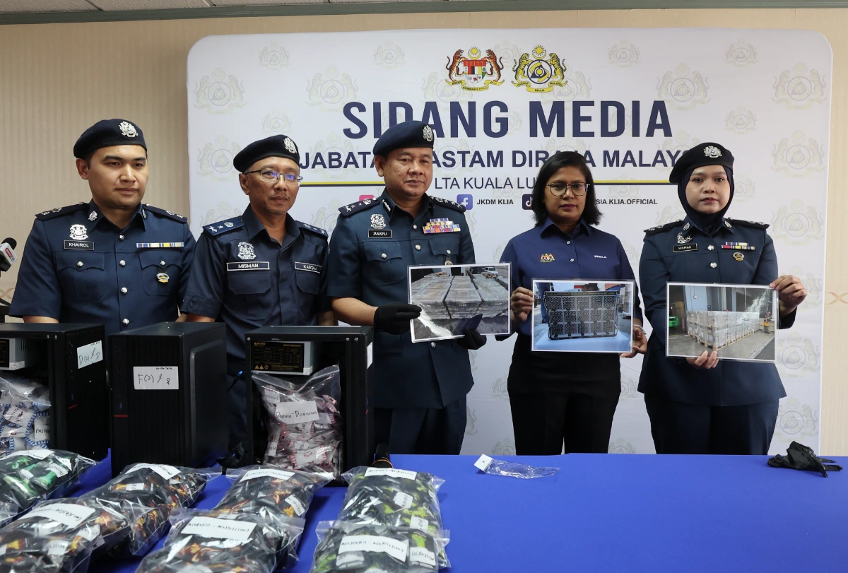 AI chip servers worth RM52.9m seized at KLIA
