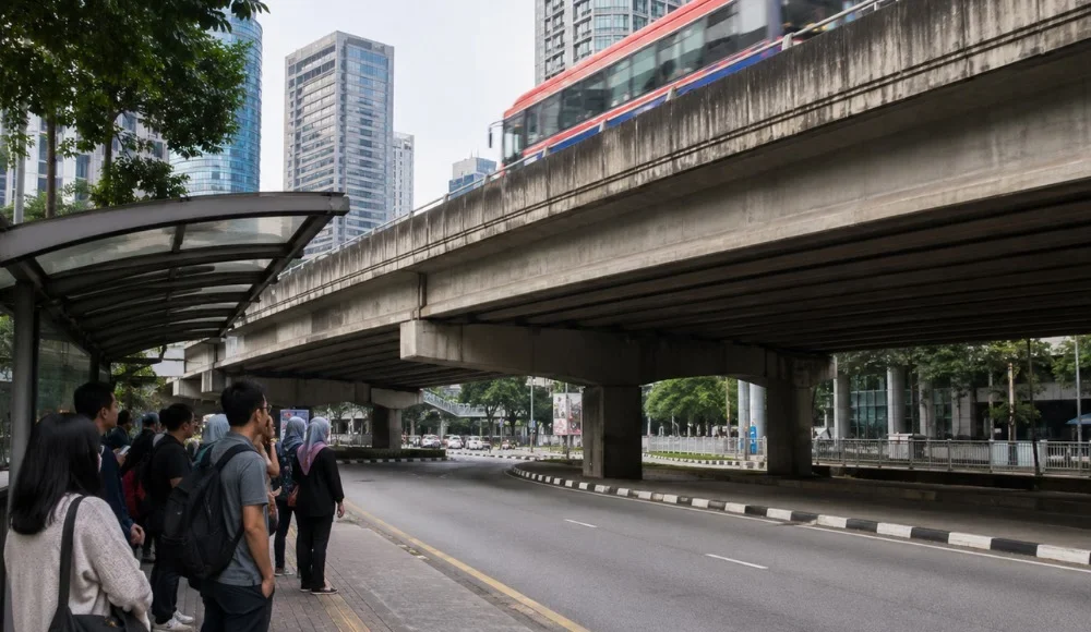 Bus 821 skips Abdullah Hukum stop, commuters left waiting for over 20 minutes