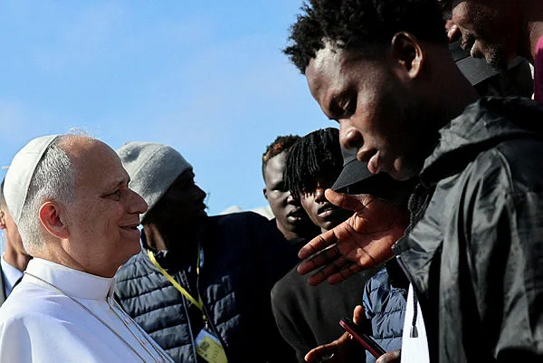 Pope tells Tenerife migrants all of us are pilgrims Pope tells Tenerife migrants 'all of us are pilgrims'