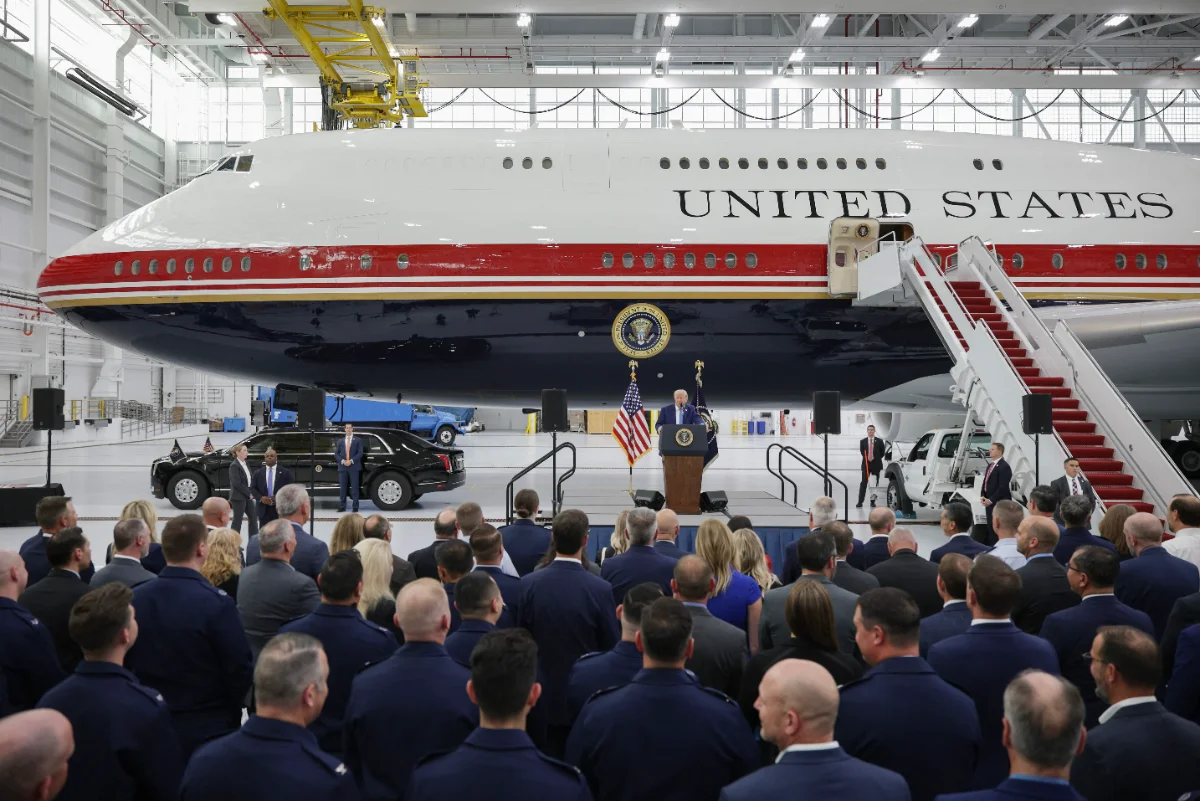 Qatar-gifted Air Force One replacement unveiled Qatar-gifted Air Force One replacement unveiled