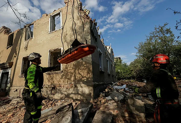 Russian strike kills one wounds nine in Kharkiv Russian strike kills one, wounds nine in Kharkiv