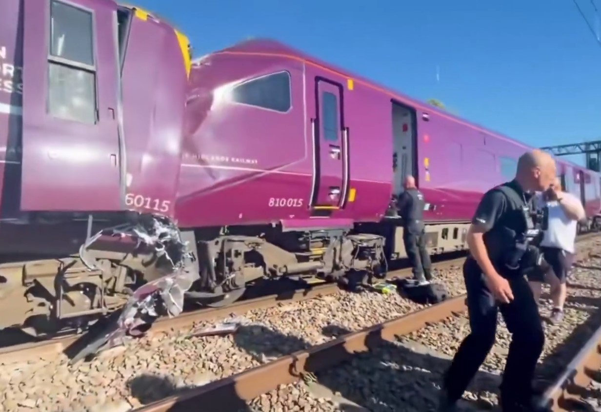 Driver killed in UK train collision, police confirm Driver killed in UK train collision, police confirm