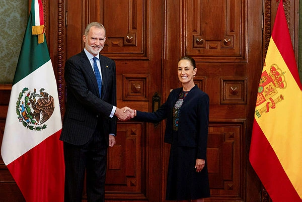 Sheinbaum and Spanish king mend ties over World Cup
