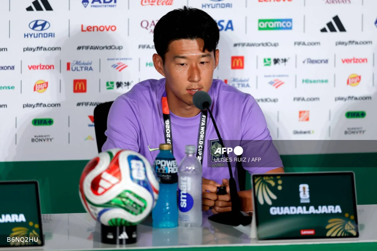 Son keeps South Koreans calm for World Cup opener