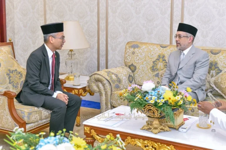 Tengku Muhammad grants audience to Fahmi, discuss current affairs and problem of fake accounts