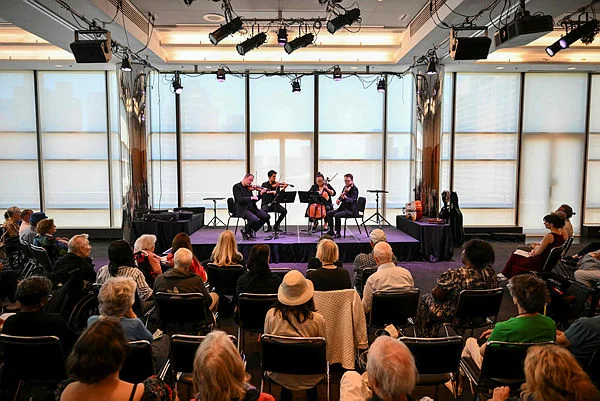 US-HEALTH-ARTS-DEMENTIA Musical therapy: Classical concerts in New York for dementia sufferers