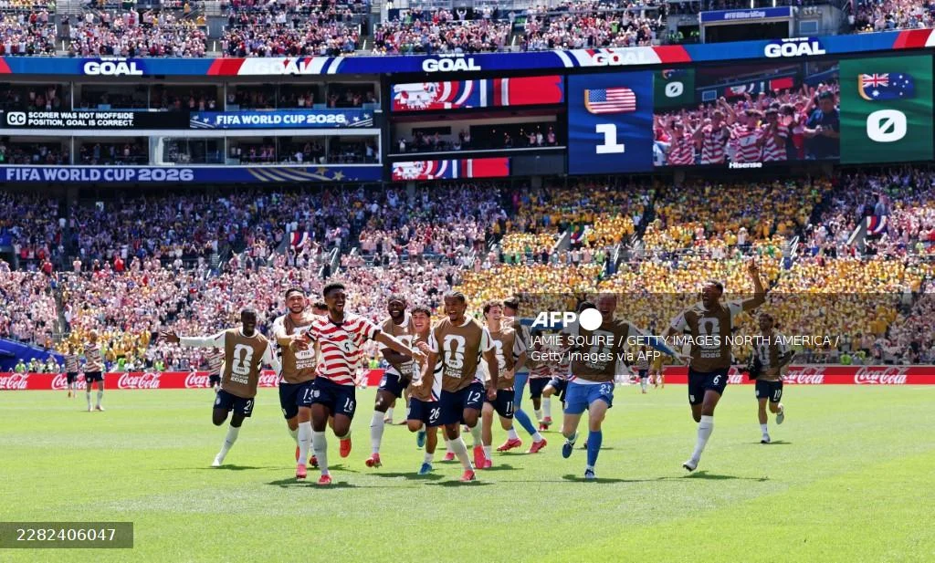 US beats Australia 2-0 to reach World Cup knockouts US beats Australia 2-0 to reach World Cup knockouts