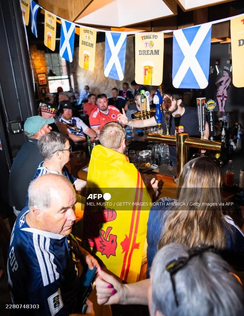 'We’ve never seen anything like it' - Scotland fans drink Boston bars dry after World Cup win