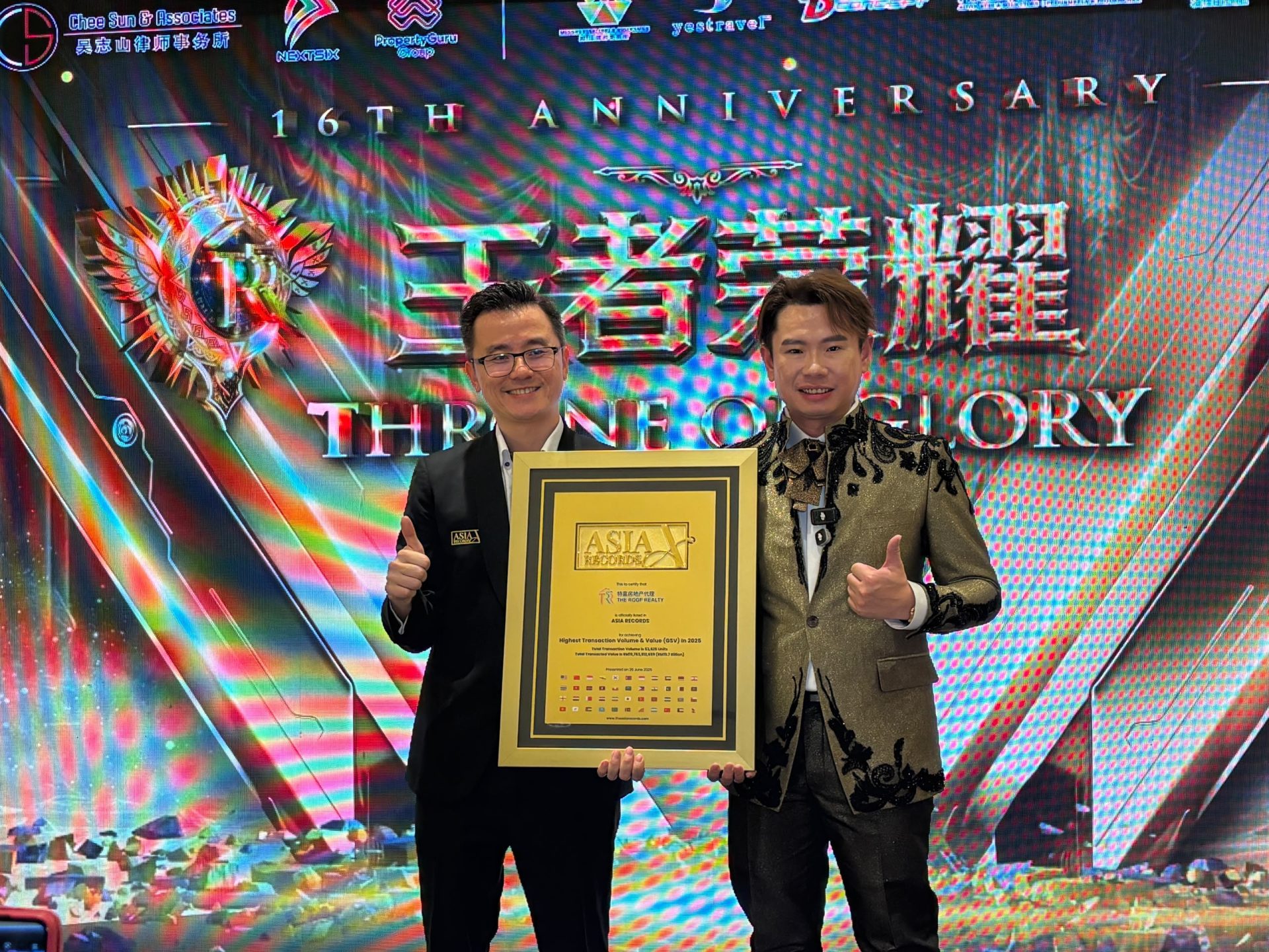 The Roof Realty sets new industry benchmarks with dual recognition
