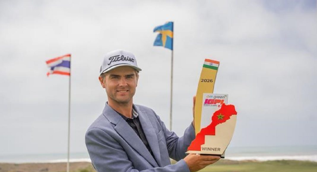 Lindh lands maiden Asian Tour title with stunning final-hole eagle in Morocco