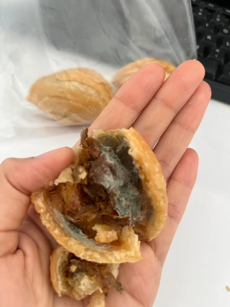 Woman discovers thick green mould inside curry puff purchased at Kelantan market