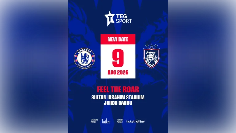 Chelsea-JDT friendly rescheduled to Aug 9