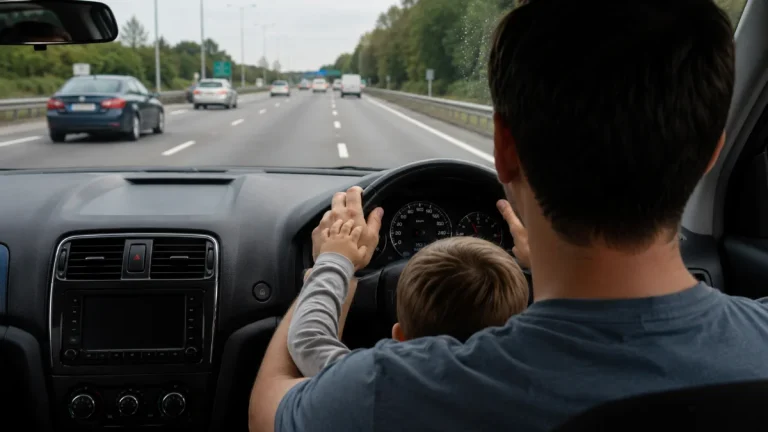 Lap-driving is child endangerment, not bonding