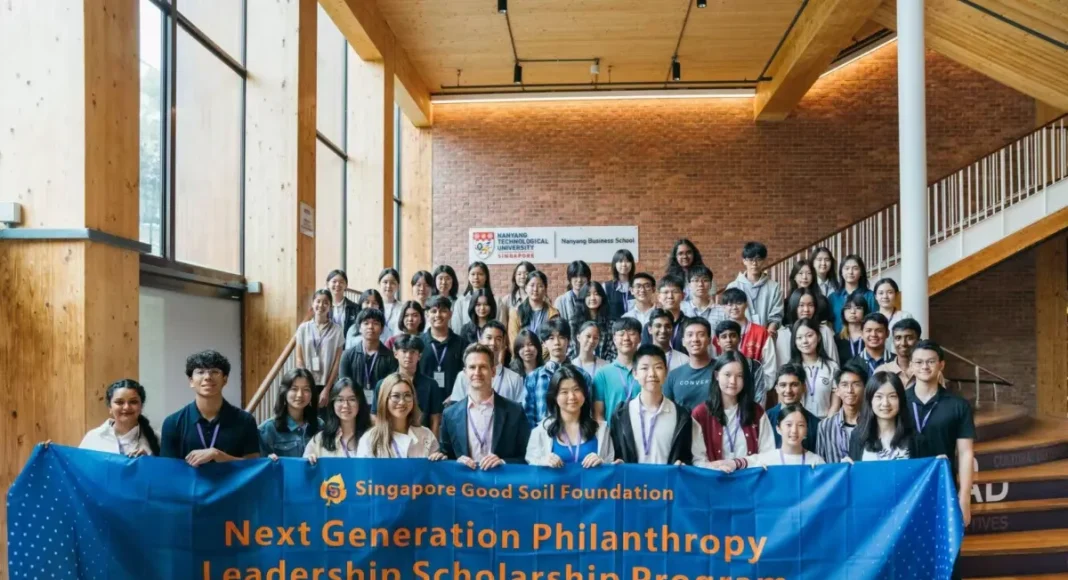 Photo: Group shot of 2025 program participants at Nanyang Technological University (NTU)