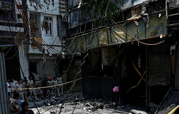 Hotel owner arrested after deadly New Delhi fire kills 21