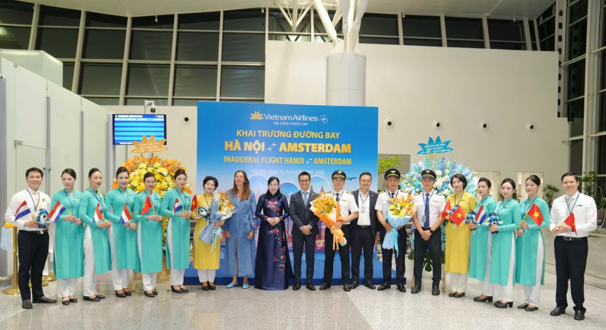 image-1 Vietnam Airlines launches nonstop Hanoi–Amsterdam service