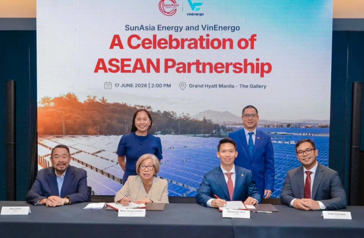 VinEnergo partners with SunAsia Energy to develop solar-on-water projects integrated with aquaculture in the Philippines
