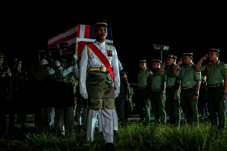 Private Siti Khadijah buried after Hobart Camp incident