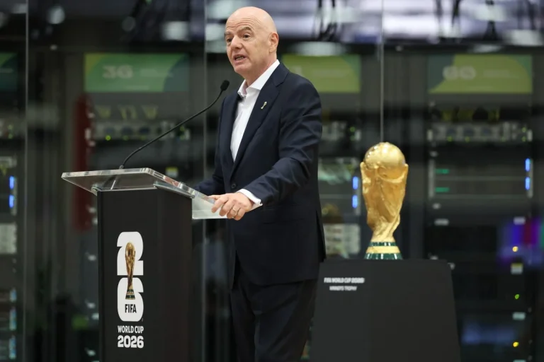 FIFA chief Infantino faces tough questions before World Cup