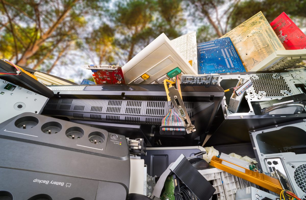 Proper disposal gives broken devices a cleaner exit from daily life. e-waste