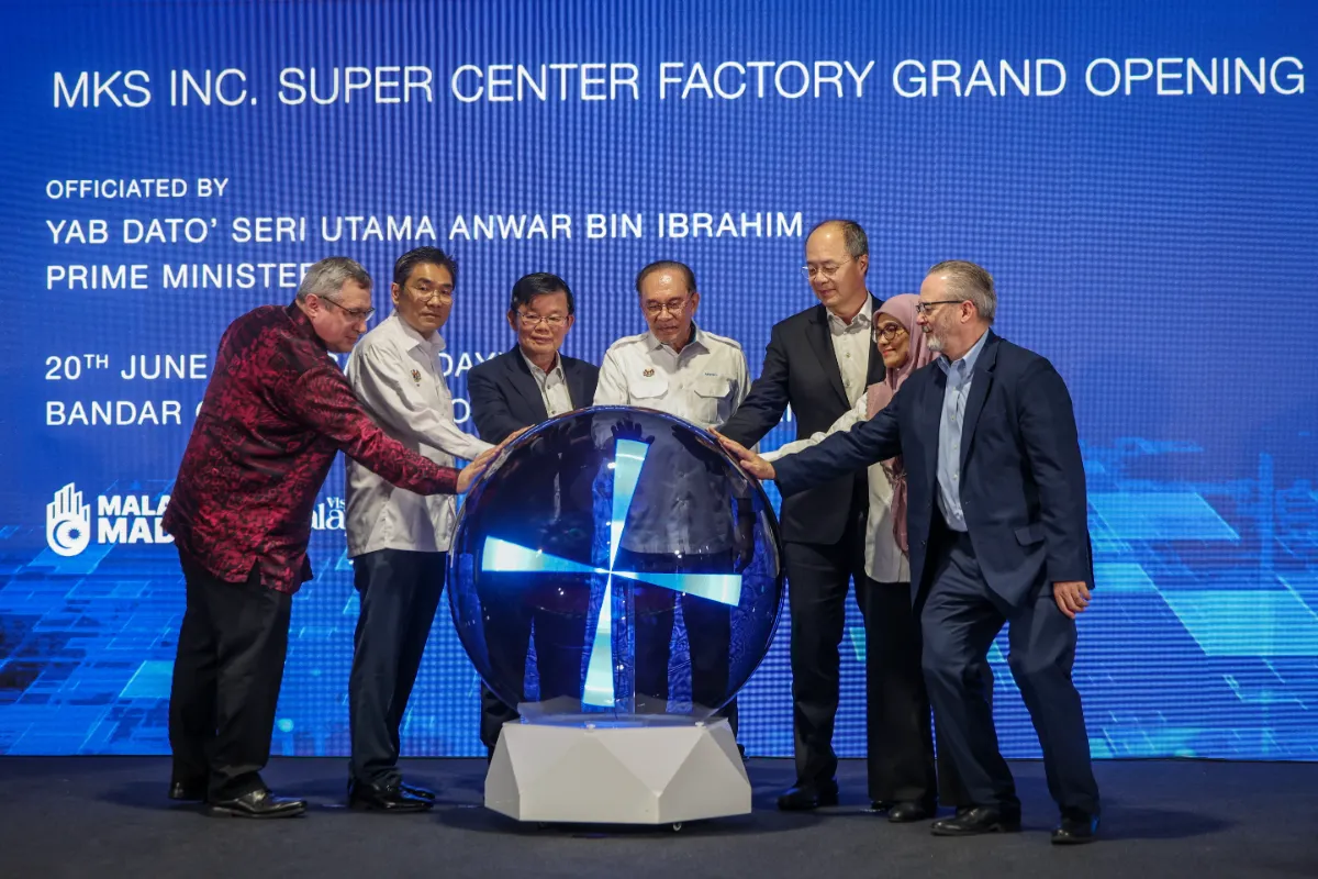 mks-super-centre-open MKS opens semiconductor factory in Batu Kawan, Penang, with investment of over RM400 million