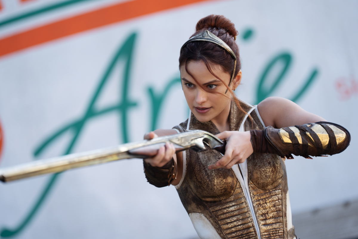 Mendes gives Teela a strong presence as Eternia’s capable warrior and Adam’s closest ally.