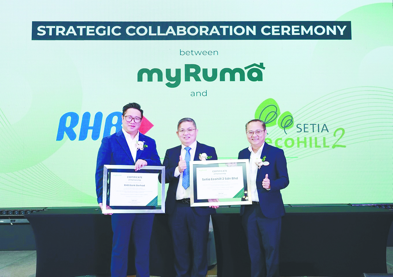 Topmix launches myRuma with RHB, SP Setia