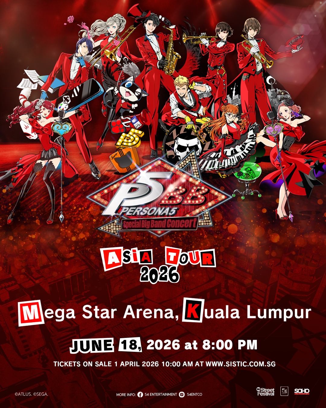 Persona 5 Concert turns KL into a Metaverse Palace