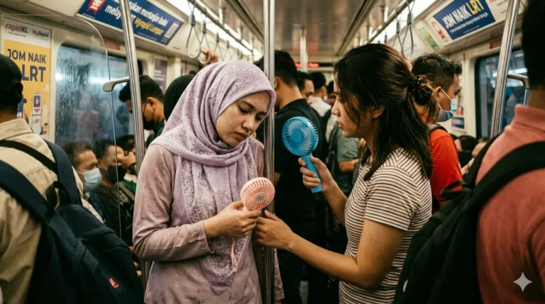 LRT ride turns ‘sauna’, passenger shares heartwarming act of kindness amid heat