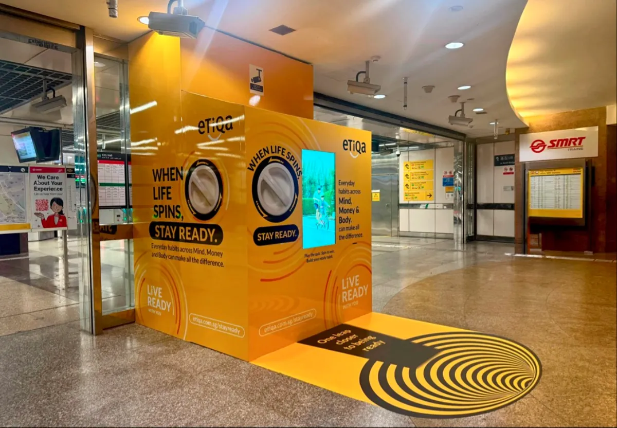 Etiqa Insurance Singapore Brings Everyday Readiness to Public Spaces through