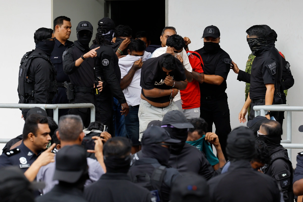 11 men charged as Vinod Gang members in Sepang court 11 men charged as Vinod Gang members in Sepang court