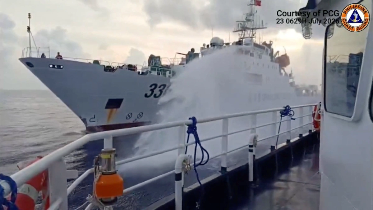 Philippines accuses China of sea harassment again Philippines accuses China of sea harassment again
