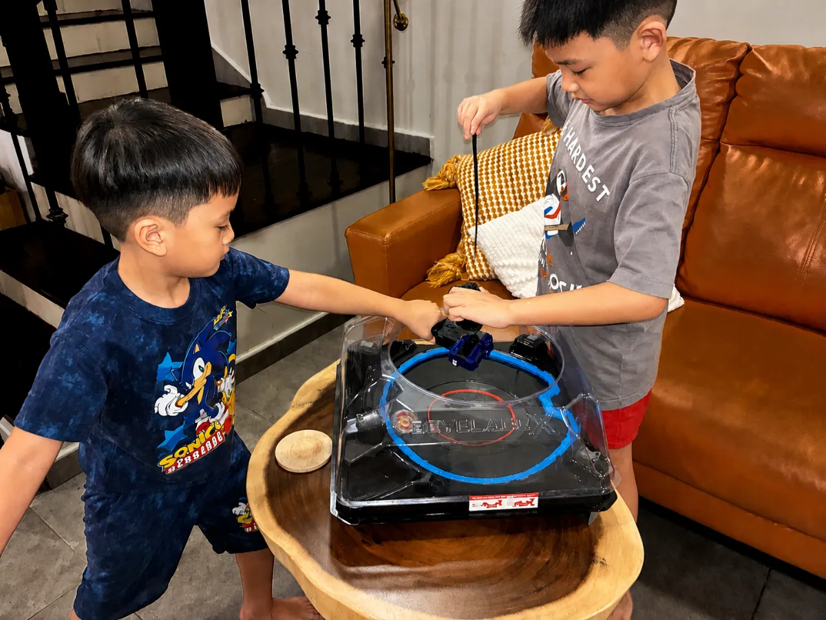 For many children, Beyblade has become both a hobby and a competitive pursuit. – PICCOURTESYOFAINULHIDAYAHAHMAD