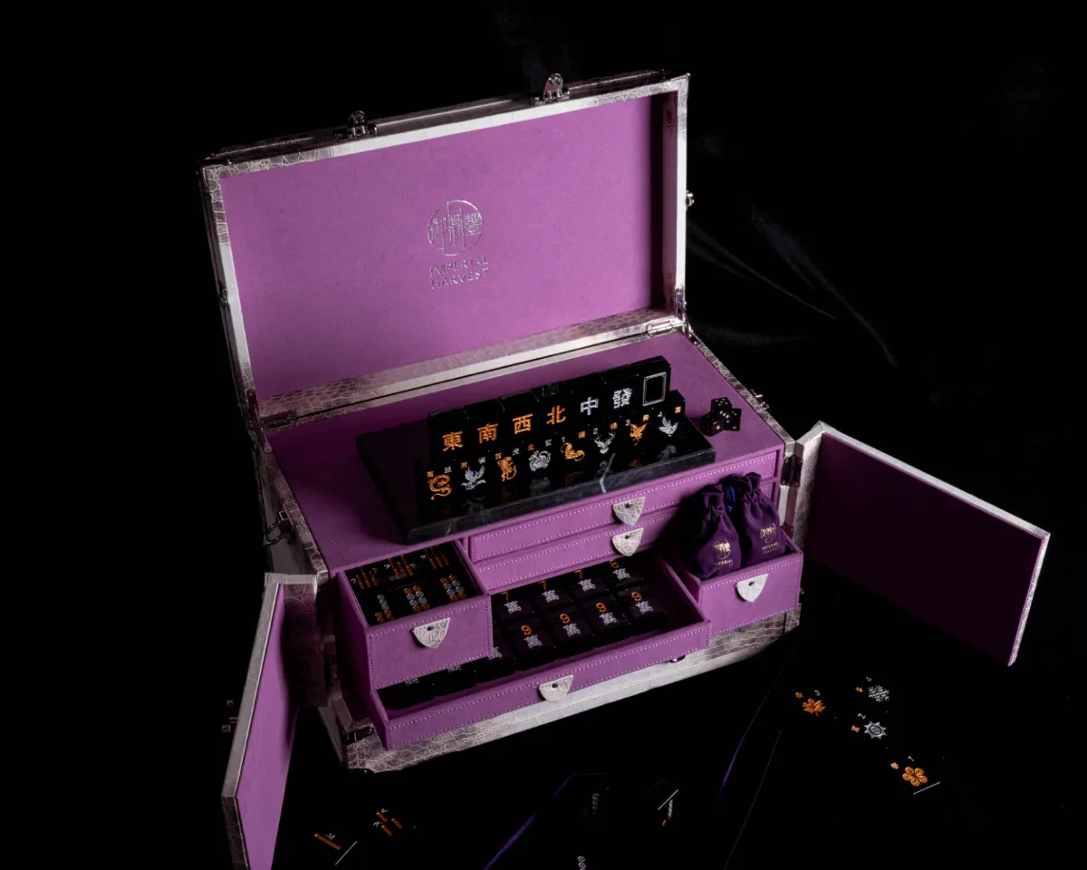 787838-imperial-feng-shui-mahjong-set-jpg-1600x1280 Imperial Harvest unveils US$1.888 million mahjong set in Singapore, with all proceeds pledged to childhood brain cancer research