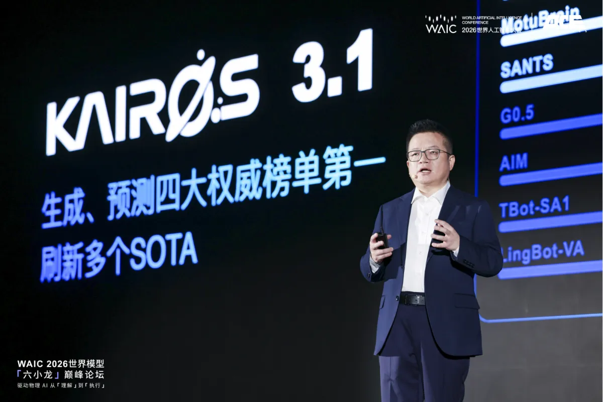 788419-ace-robotics-chairman-wang-xiaogang-introduces-kairos-3-1-during-waic-2026-in-shanghai-jpg-16 ACE ROBOTICS unveils Kairos 3.1 and expands its embodied AI stack from data to deployment at WAIC 2026