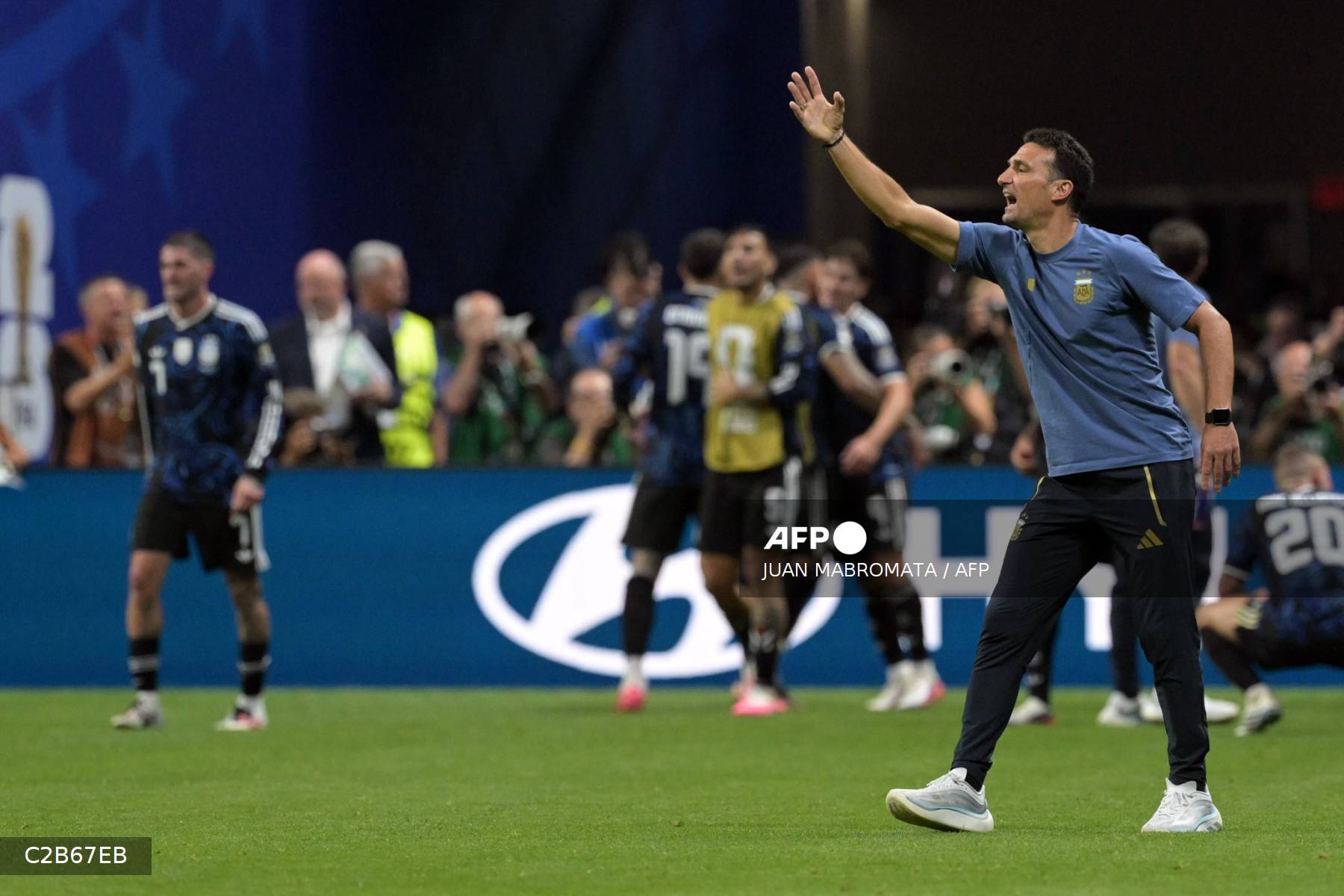 Argentina smell blood in England win: Scaloni Argentina smell blood in England win: Scaloni