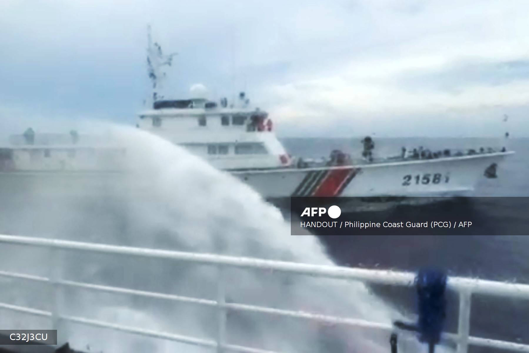 Philippines hit by Chinese water cannon at disputed reef Philippines hit by Chinese water cannon at disputed reef