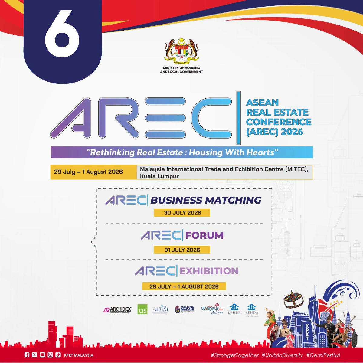 AREC KPKT offers 10% housing discount at AREC 2026
