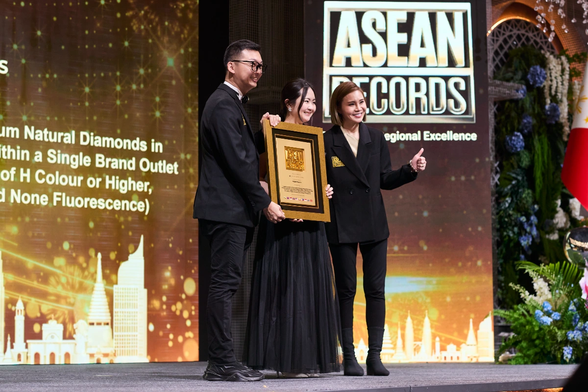 Lavin New York celebrates 29 years with official ASEAN record for premium diamond collection