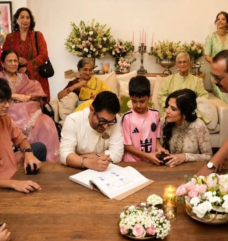 Bollywood’s Aamir Khan ties the knot with longtime partner Gauri Spratt