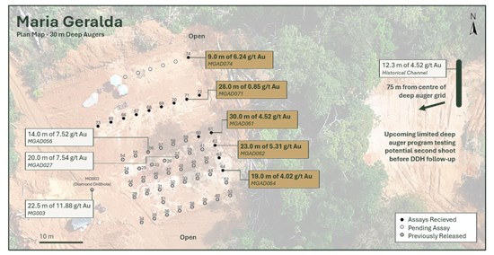 Founders Metals Provides Mid-Year Exploration Update Across Four Targets; Confirms New Antino Northeast Discovery with 58.5 m of 1.00 g/t Gold Founders Metals Provides Mid-Year Exploration Update Across Four Targets; Confirms New Antino Northeast Discovery with 58.5 m of 1.00 g/t Gold